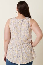 Load image into Gallery viewer, Floral Print Babydoll Top
