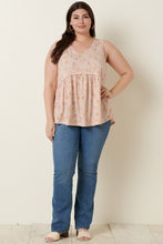 Load image into Gallery viewer, Floral Print Babydoll Top
