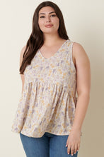 Load image into Gallery viewer, Floral Print Babydoll Top

