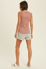 Load image into Gallery viewer, Ribbed Knit Tank Top
