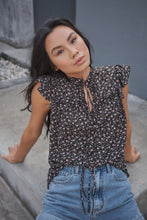 Load image into Gallery viewer, Front Double Self Tie Sleeveless Blouse
